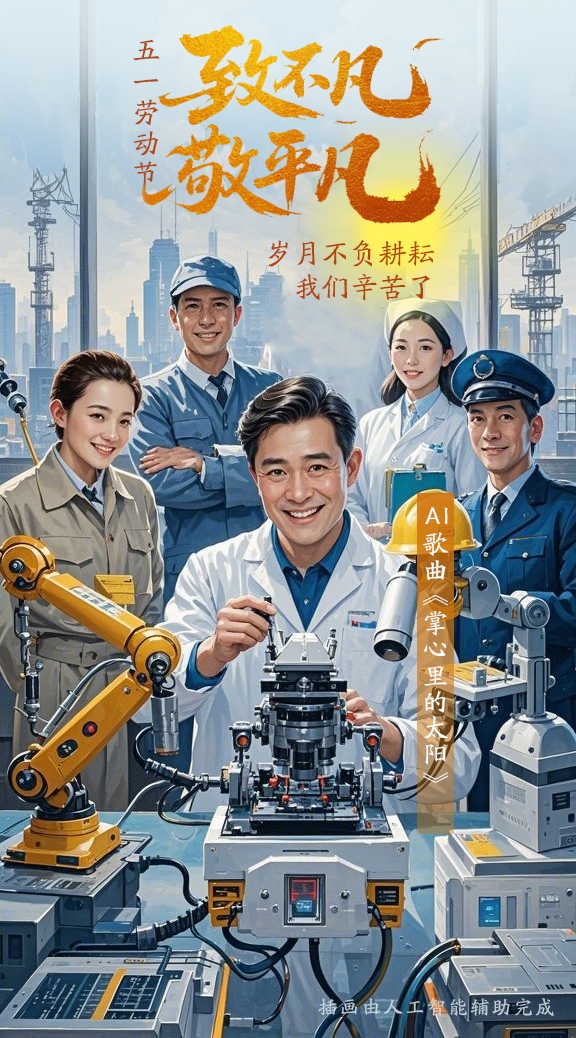 盛康优配 【AI歌曲】掌心里的太阳｜五一劳动节，敬平凡里开出的花！