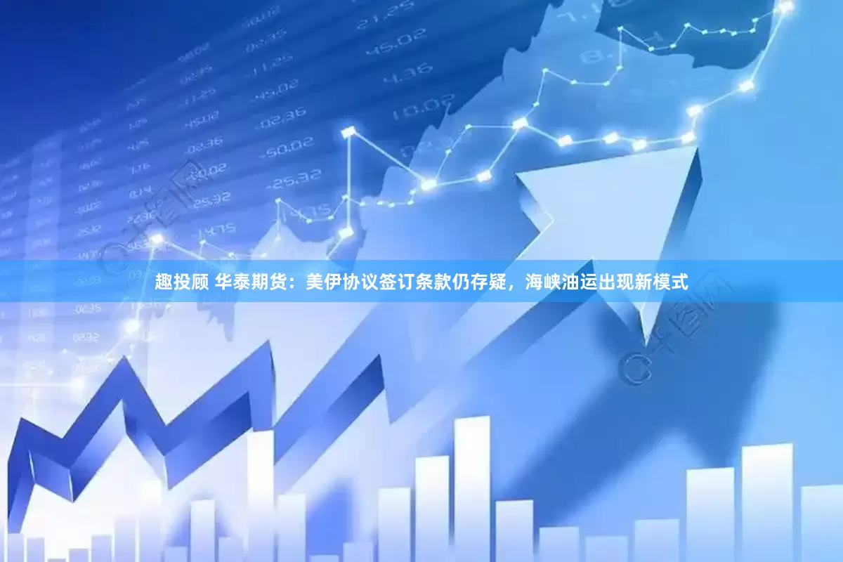 趣投顾 华泰期货：美伊协议签订条款仍存疑，海峡油运出现新模式
